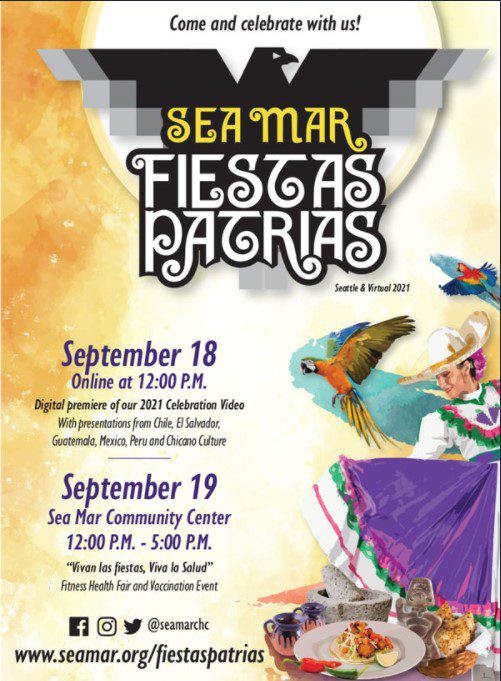 Sea Mar Fiestas Patrias Poster